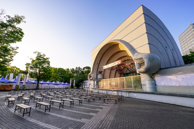 観音寺市でおこなわれるイベント会場の画像